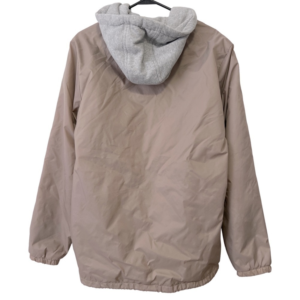 VANS • Men’s Taupe Riley Hooded Jacket - Picture 4 of 5